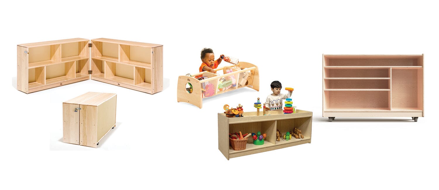 Display, Adjustable, Lockable: 3 Storage Solutions for Every Early Years Classroom