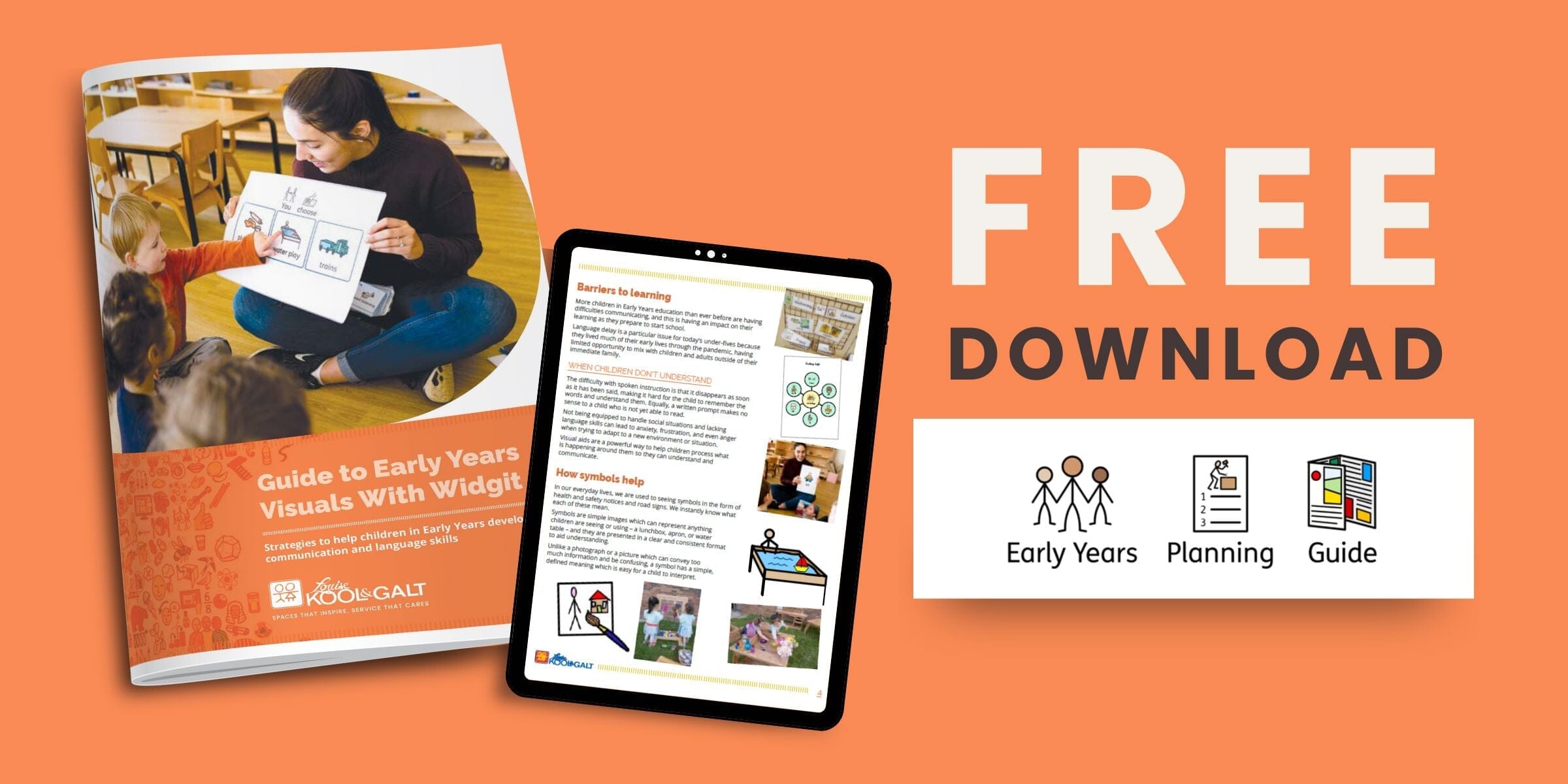 New Visuals Resources for Early Years – FREE Planning Guide and Widgit Online Support Pack
