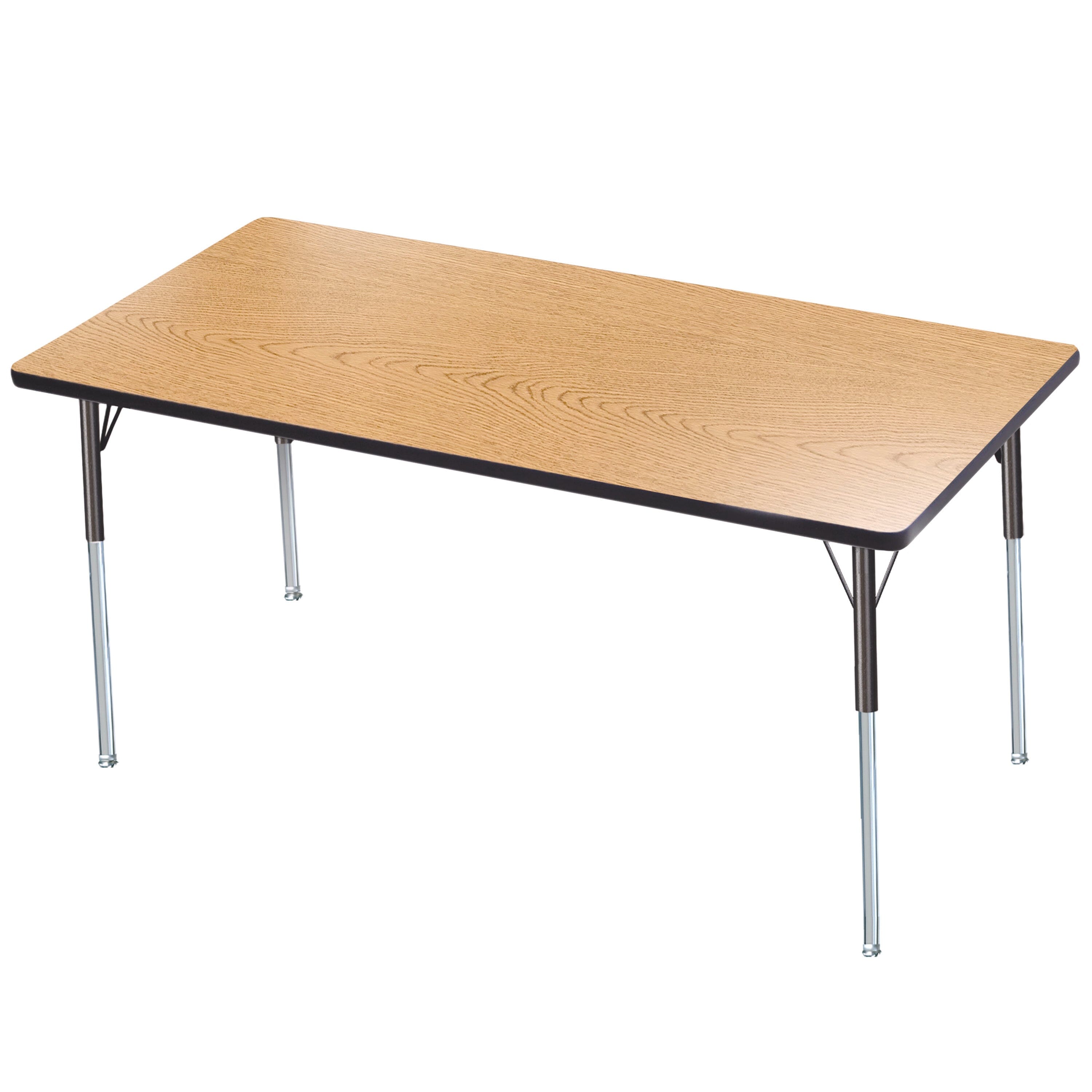 Adjustable Tables - 4 Seat Rectangle (24" x 48") - louisekool