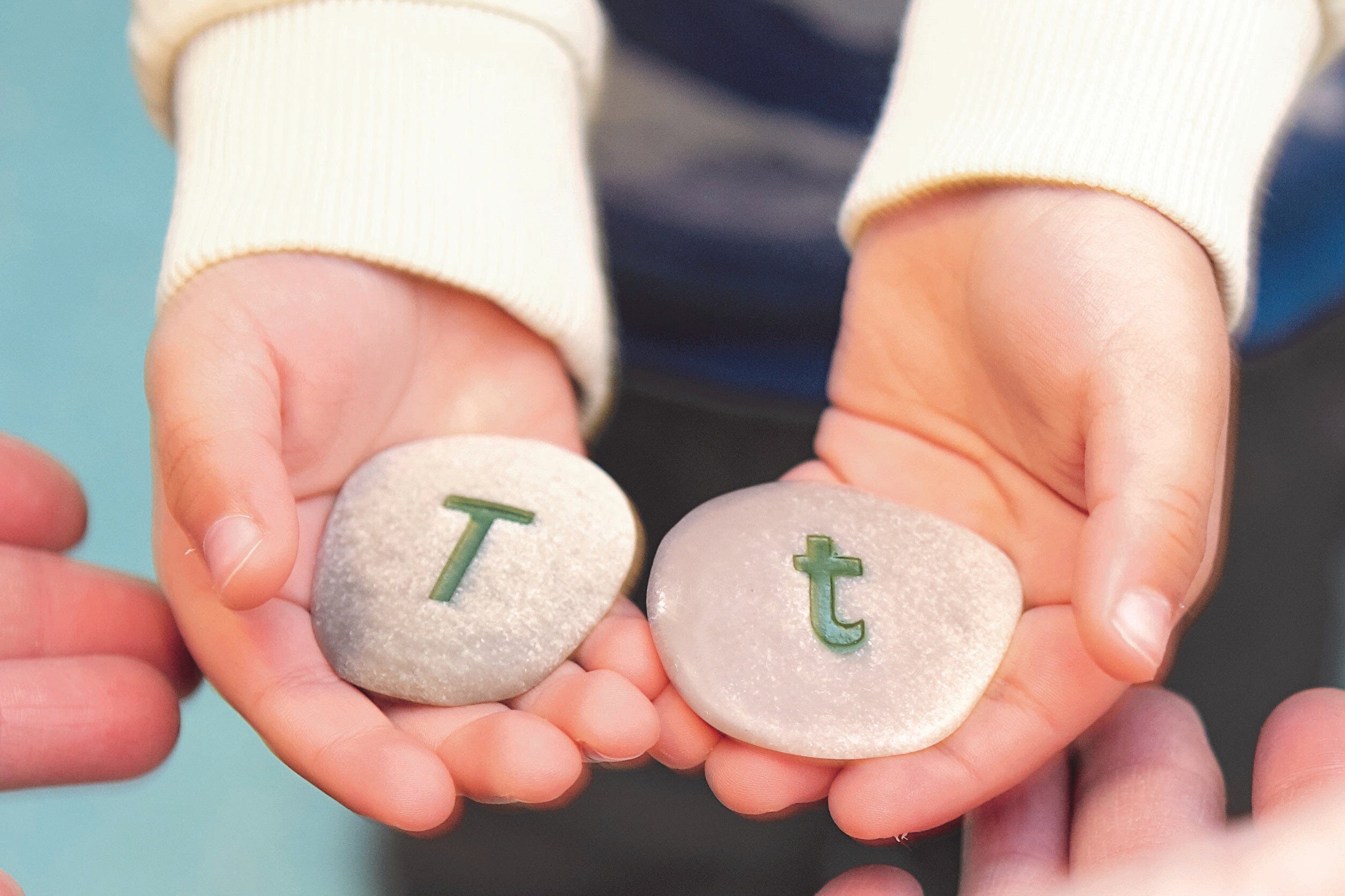 Alphabet Lowercase Pebbles - louisekool