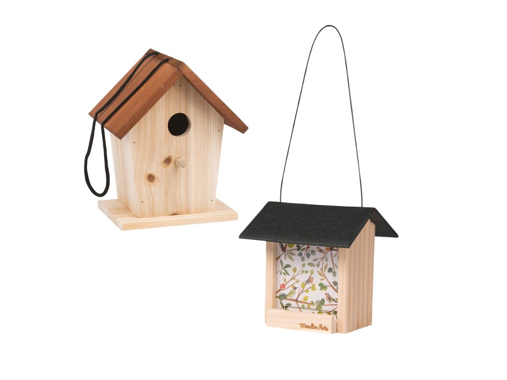 Bird Feeder and Bird House - louisekool