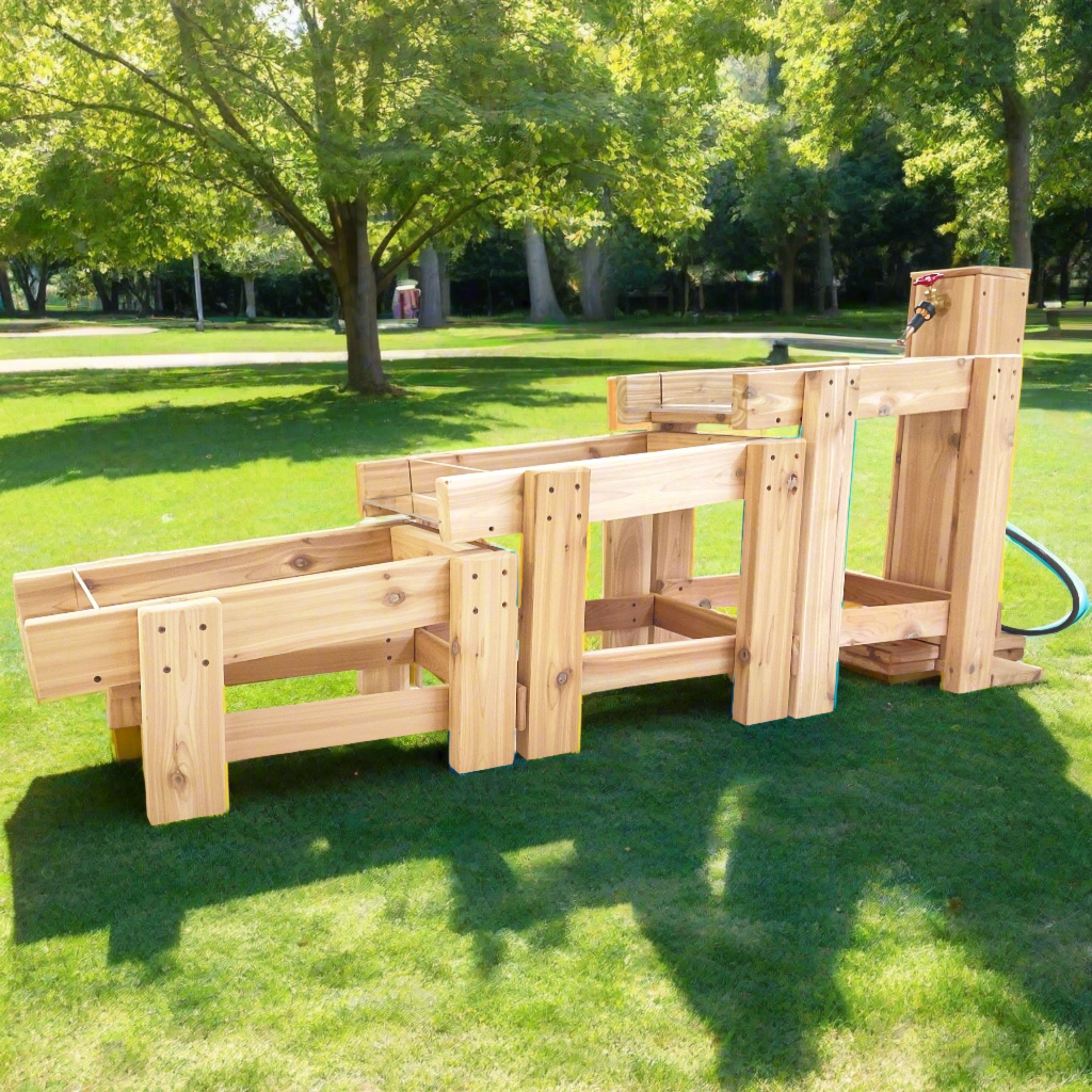 Cedar Water Flow Station - Set of 3 - louisekool