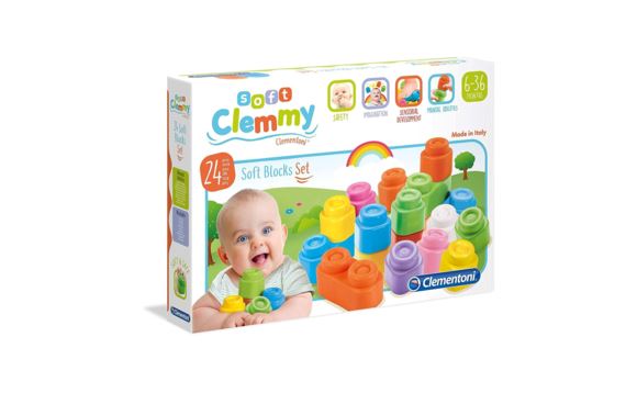 Clemmy Soft Blocks - Set of 24 - louisekool