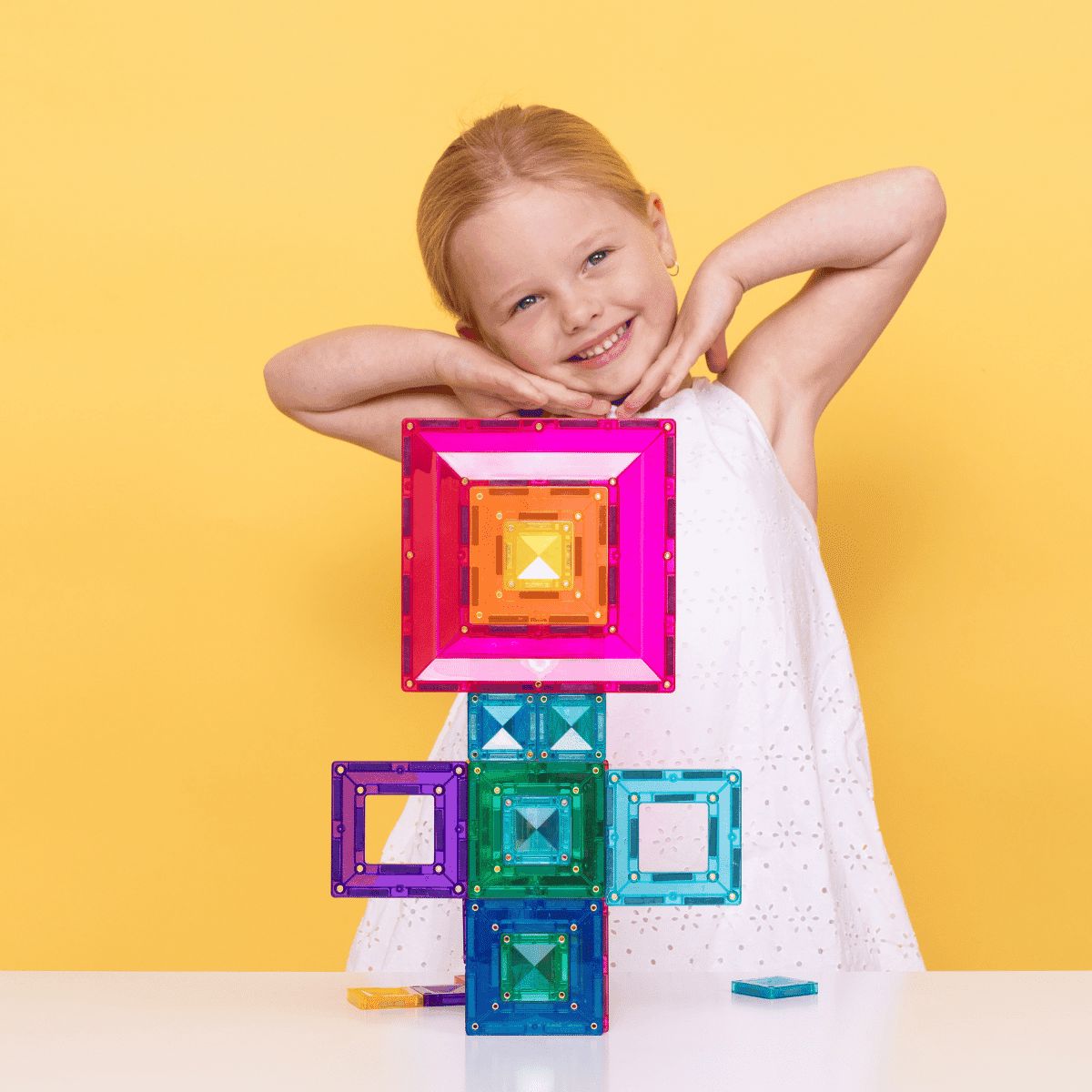 Connetix Bright Portal Pack - Set of 48 - louisekool