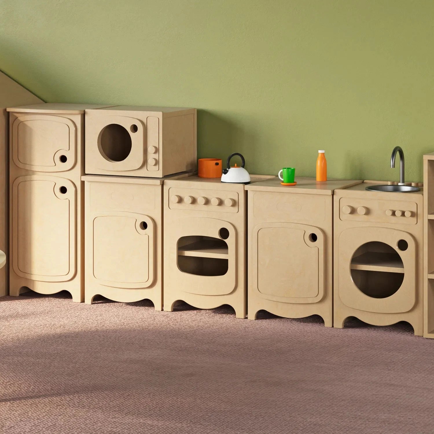 Contemporary Kitchen Set - louisekool