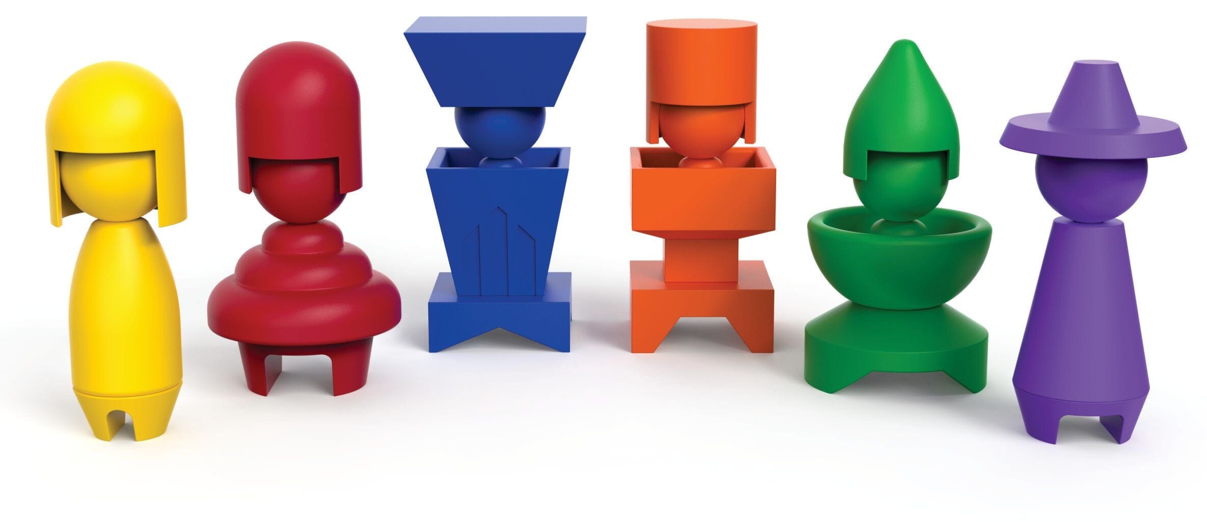 GEMO Dolls - Set of 6 - louisekool