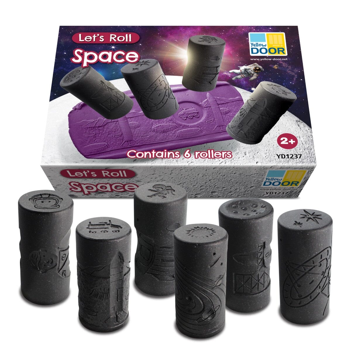 Lets Roll - Space - Set of 6 - louisekool