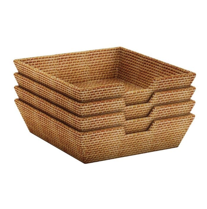 Sense of Place - Woven Storage Totes - Set of 4 - louisekool