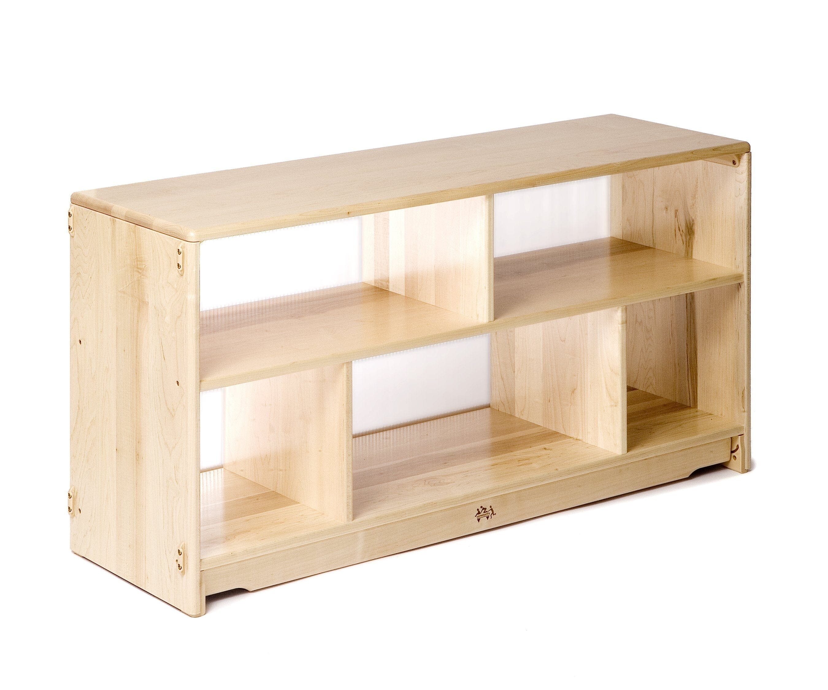 Translucent Fixed Shelves 4' x 24" by Community Playthings - louisekool