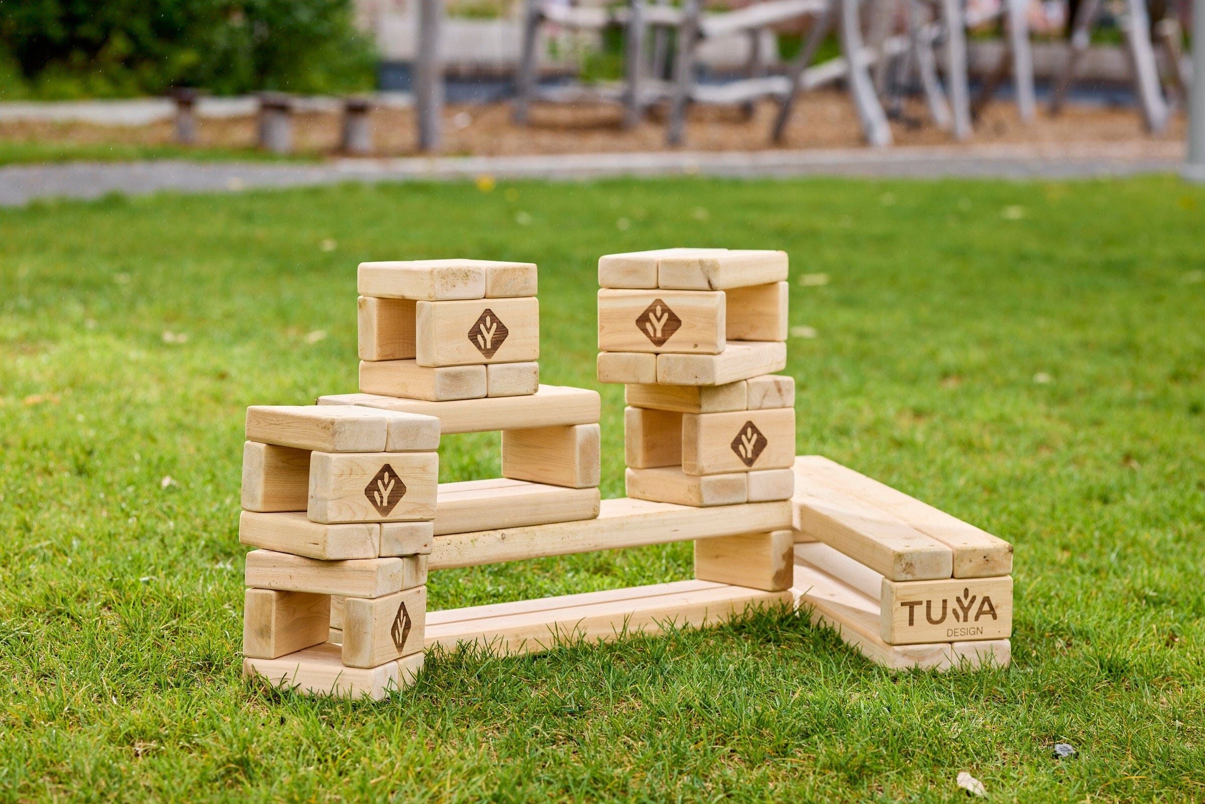 Tuya Outdoor Hollow Blocks - Set of 8 - louisekool