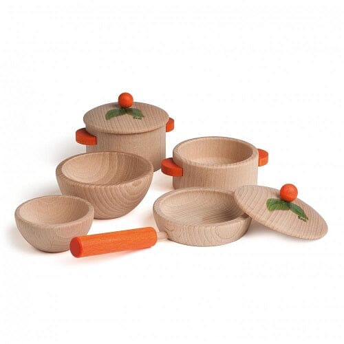 Wood Cookery & Crockery Set - louisekool