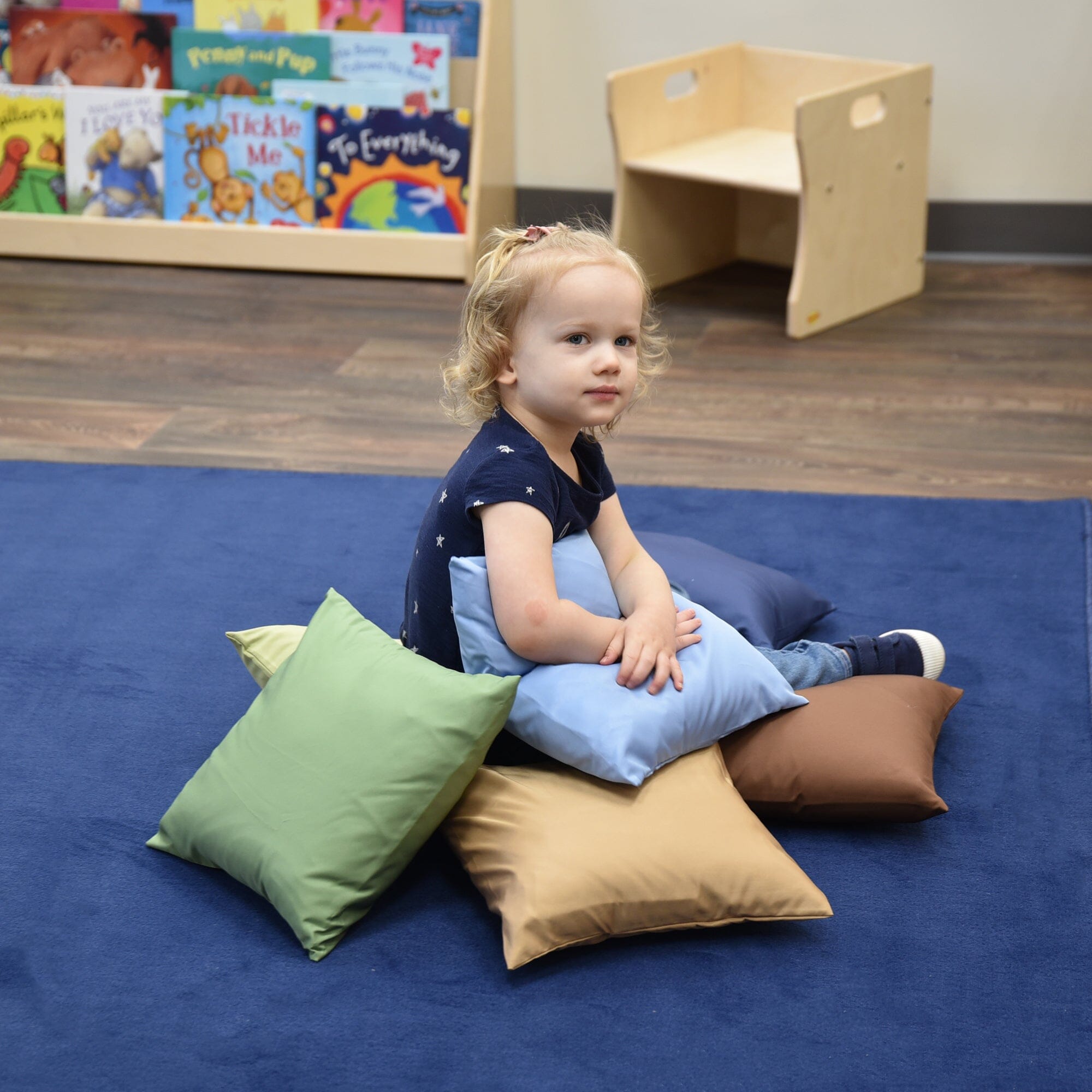 Woodland Square Floor Pillows - Set of 6 - louisekool