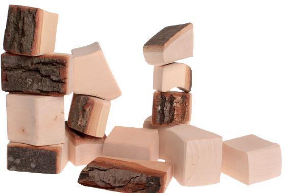 15 Blocks with bark - louisekool