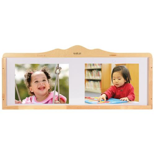 Acrylic Display Board with Hardwood Frame - louisekool