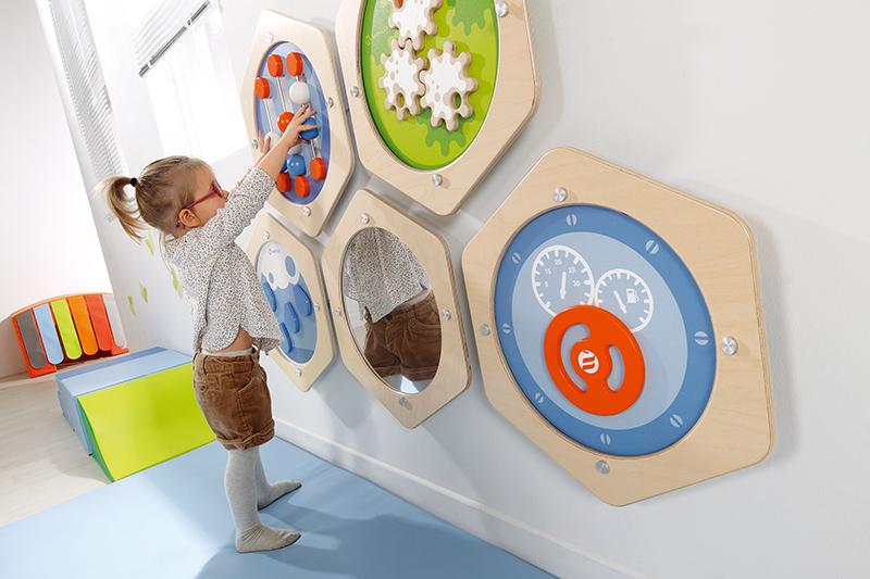 Montessori Panneau Sensoriel, Portable Activité Sensorielle Panneau Léger  Développer la Motricité Fine Artisanat Exquis pour la Maison 