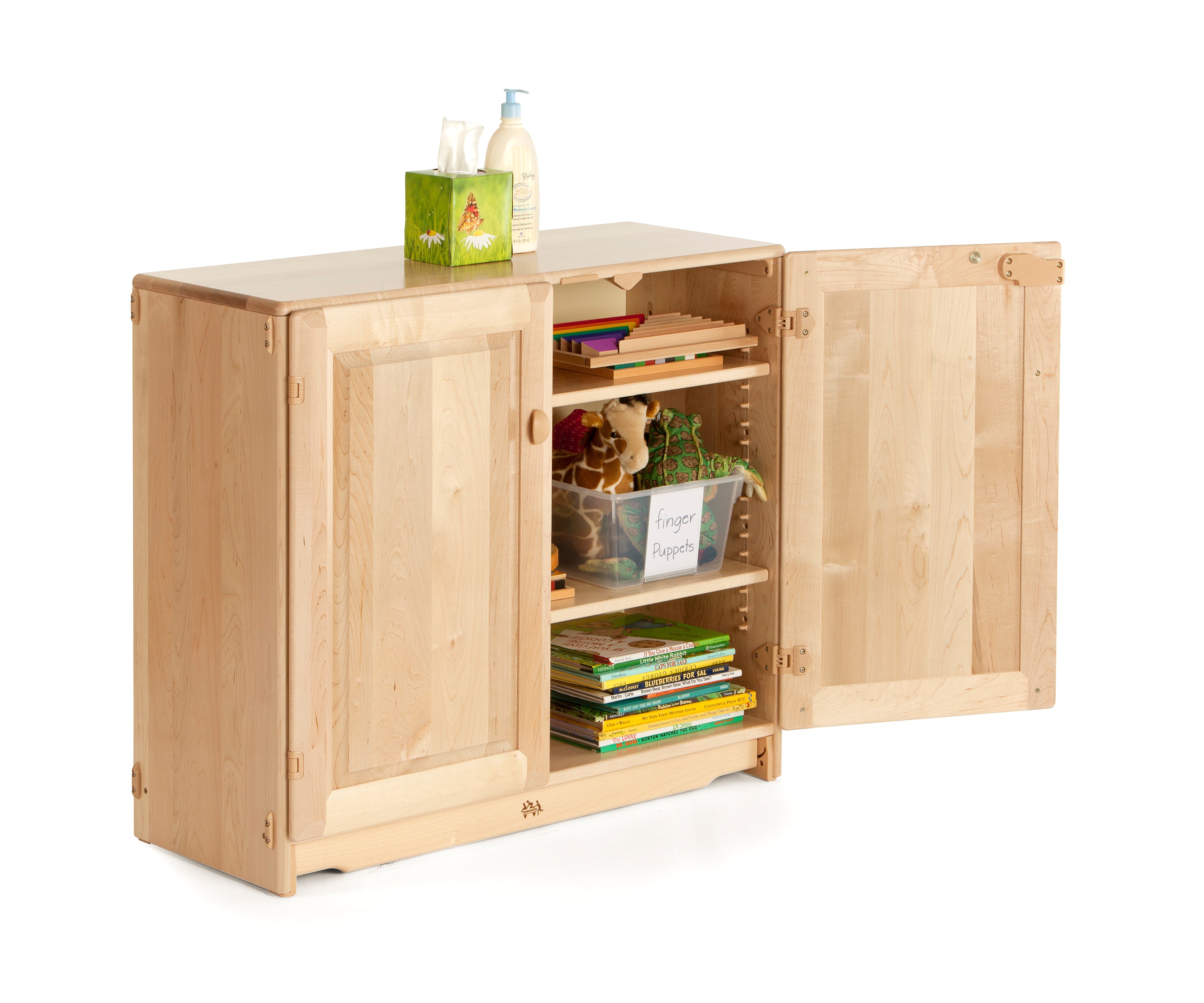 Adjustable Shelf with Doors 3' x 32" by Community Playthings - louisekool