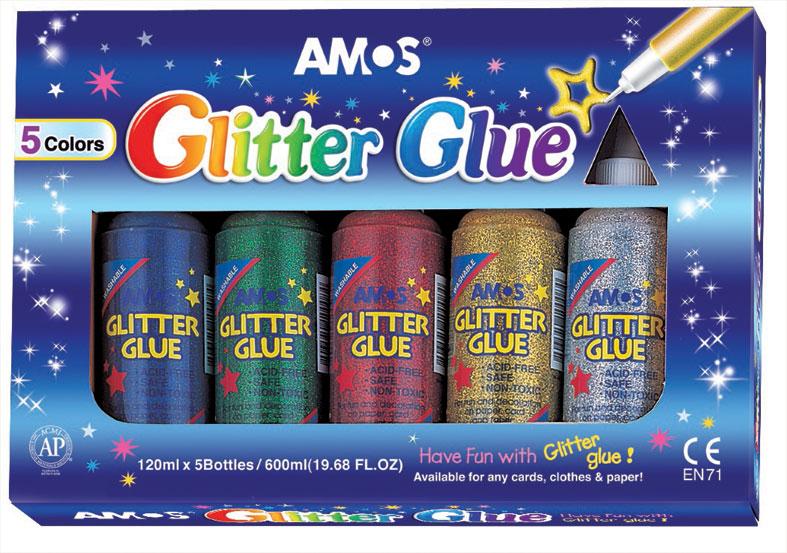 Amos Glitter Glue Set - louisekool