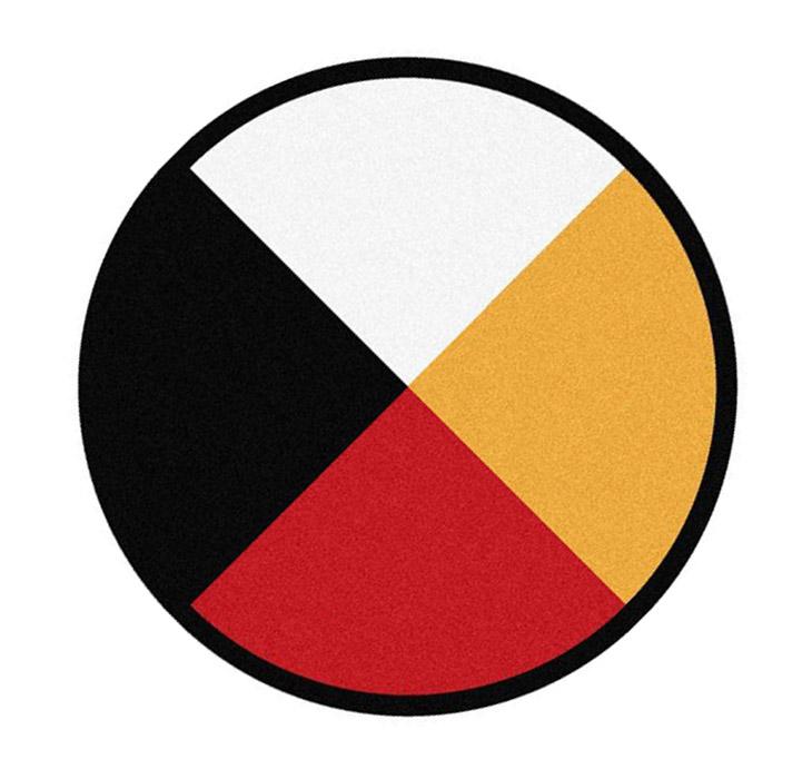 Authentic Native Wheel of Life Carpet - louisekool