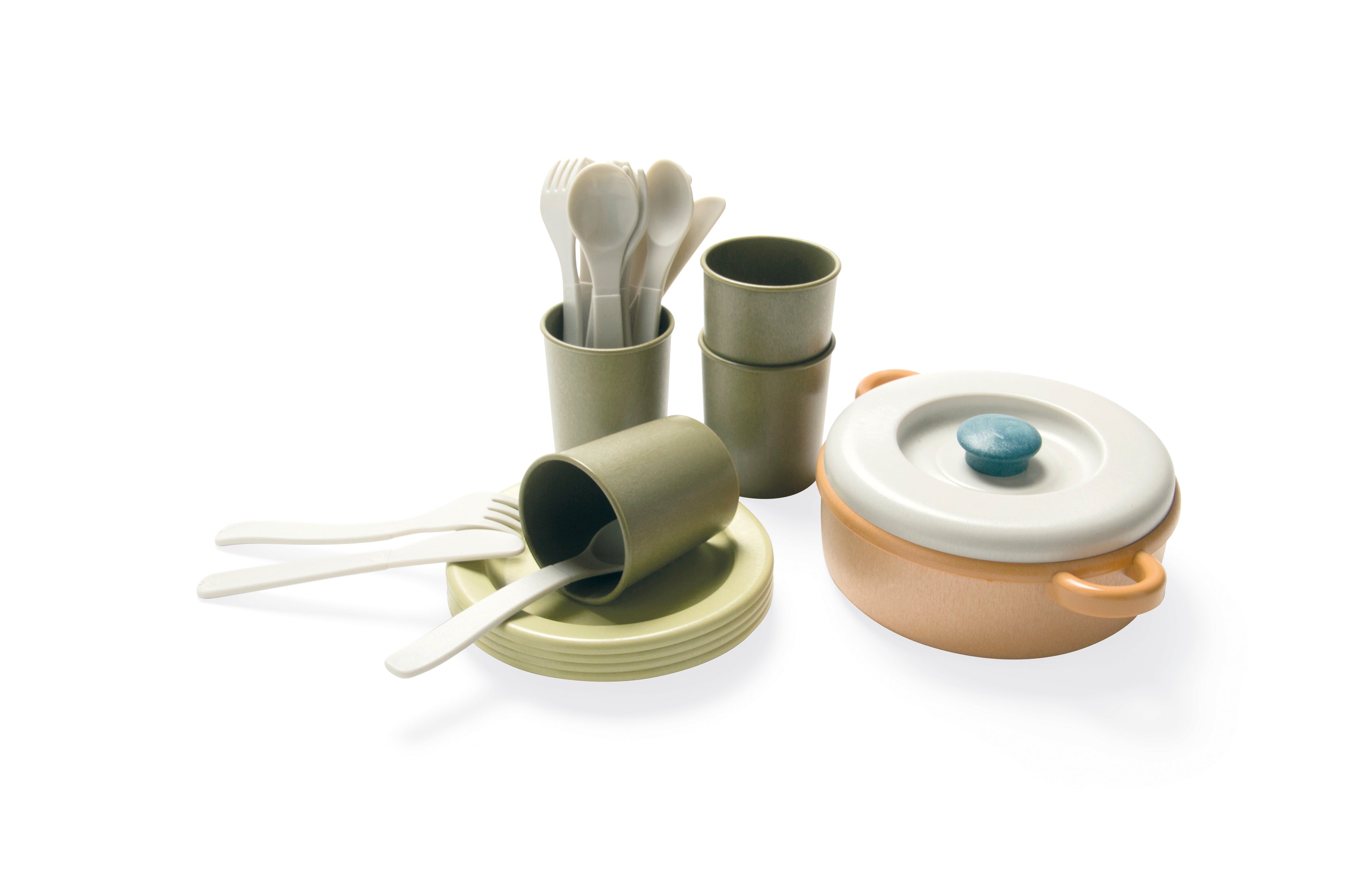 BIO Plastic Dinner Set - louisekool