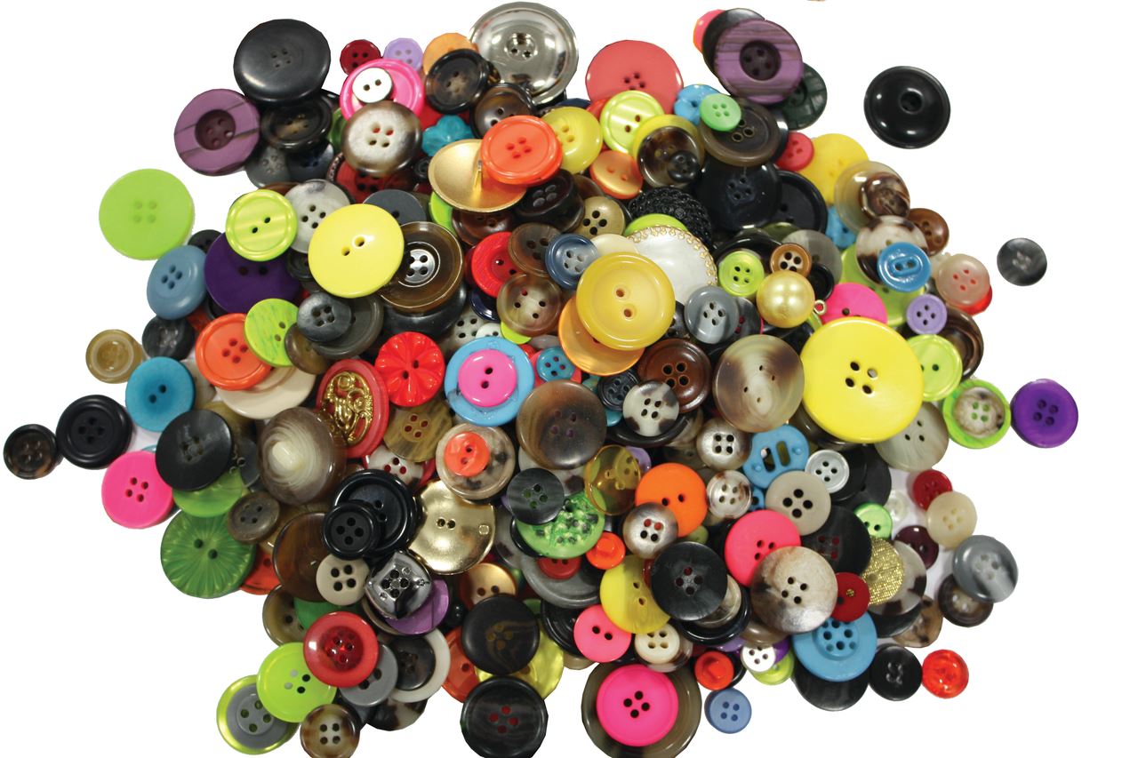 Bucket of Buttons Set of 3 - louisekool