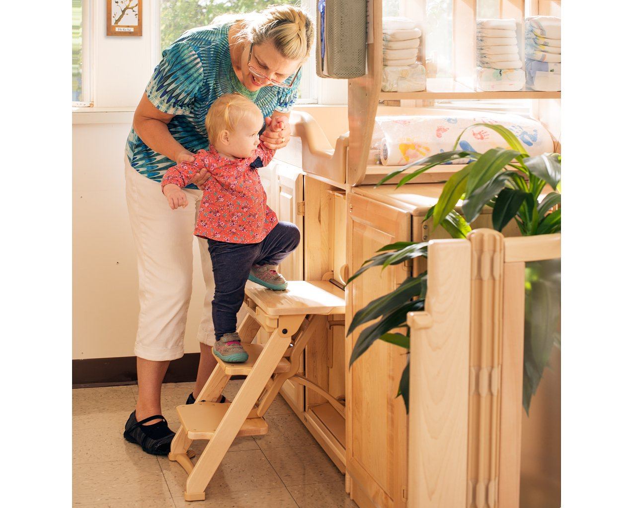 Changing Table With Steps by Community Playthings - louisekool