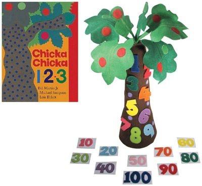 Chicka Chicka 1,2,3 Book and Story Props - louisekool