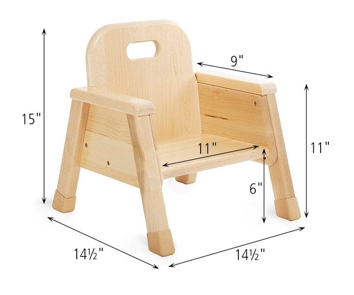 Childshape Chair 6" by Community Playthings - louisekool