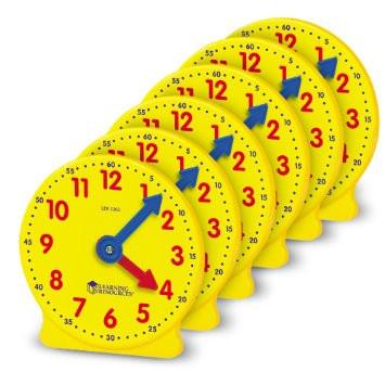 Classroom Geared Clock Sets - louisekool