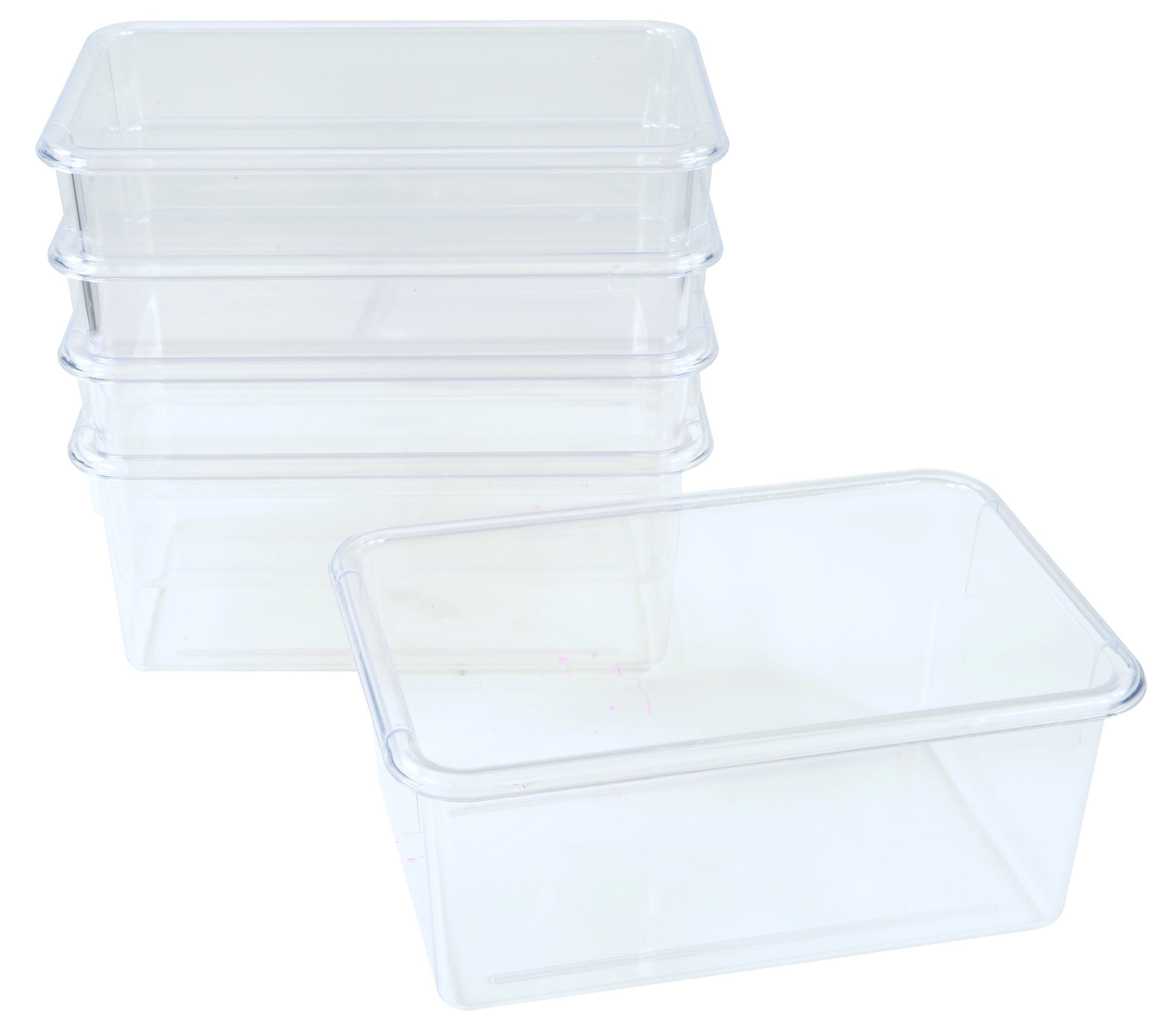 Clear Storage Bins - louisekool