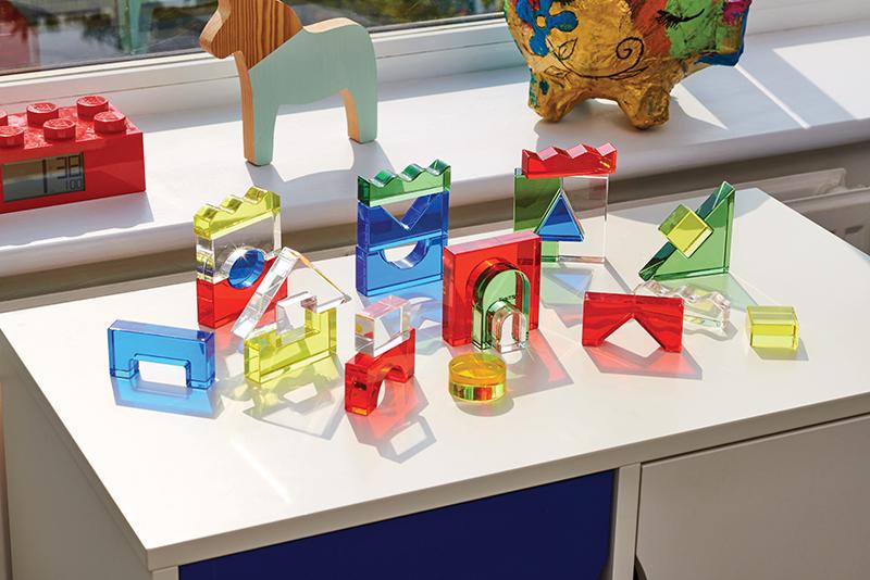 Colour Acrylic Block Set - Set of 25 - louisekool