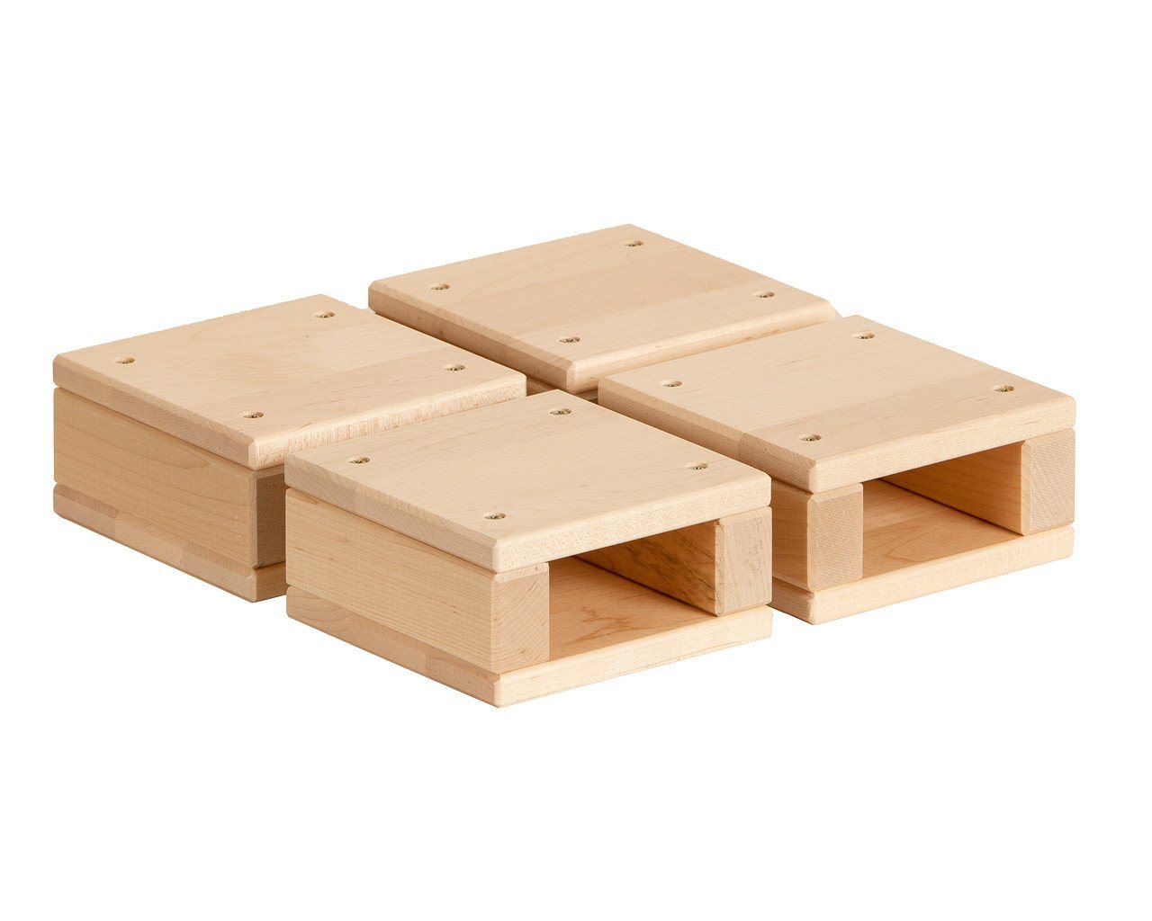 Community Playthings Four Mini Hollow Block Squares - louisekool