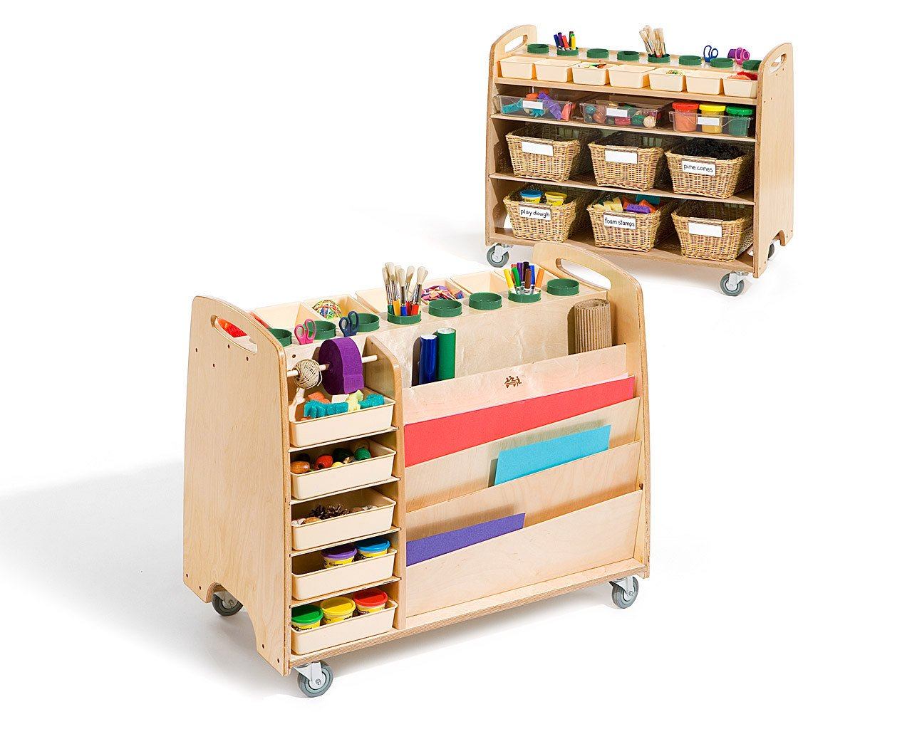 Community Playthings Help Yourself Art Trolley - louisekool