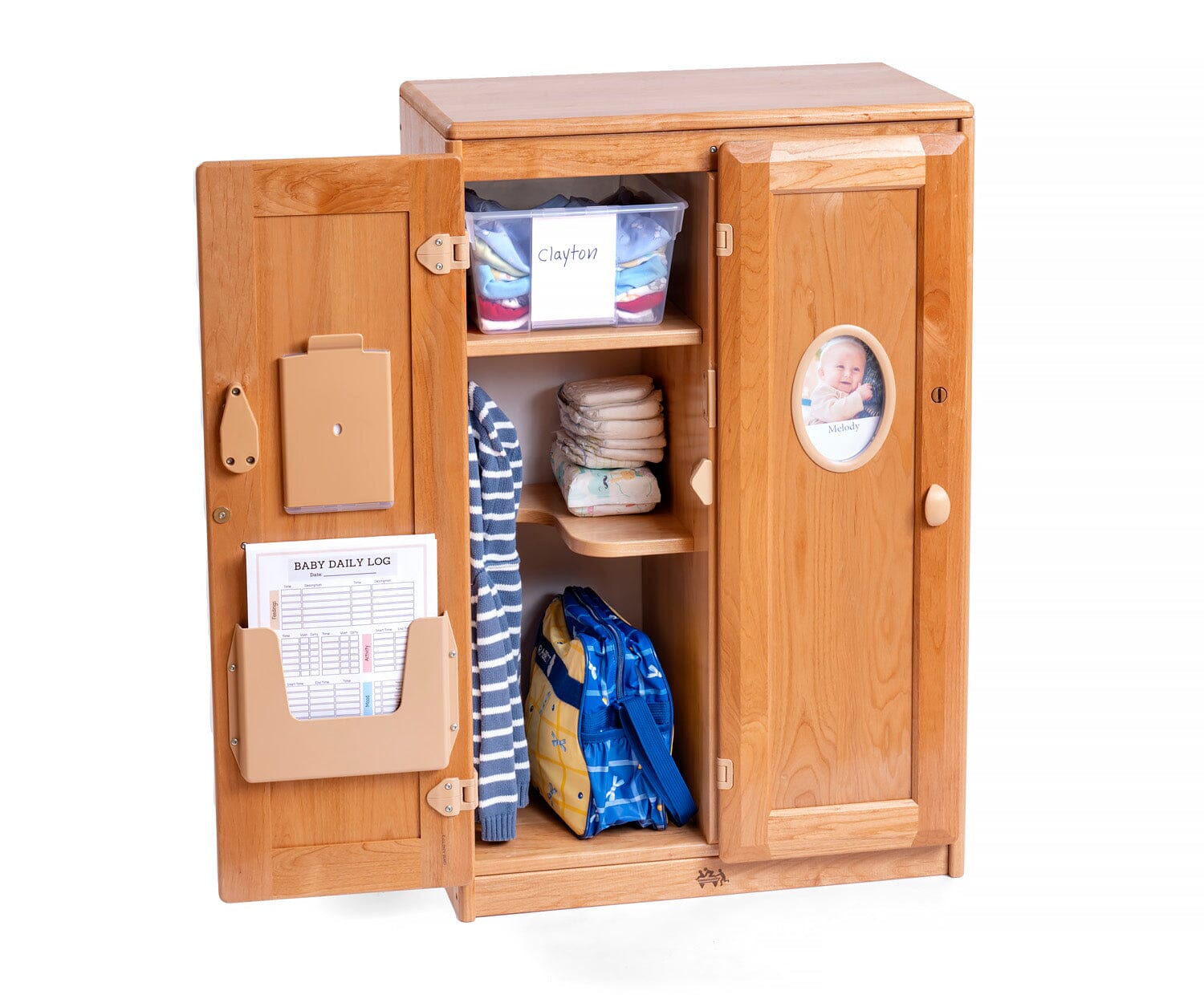 Community Playthings Infant Cubby 2 w/ Totes or Baskets - louisekool