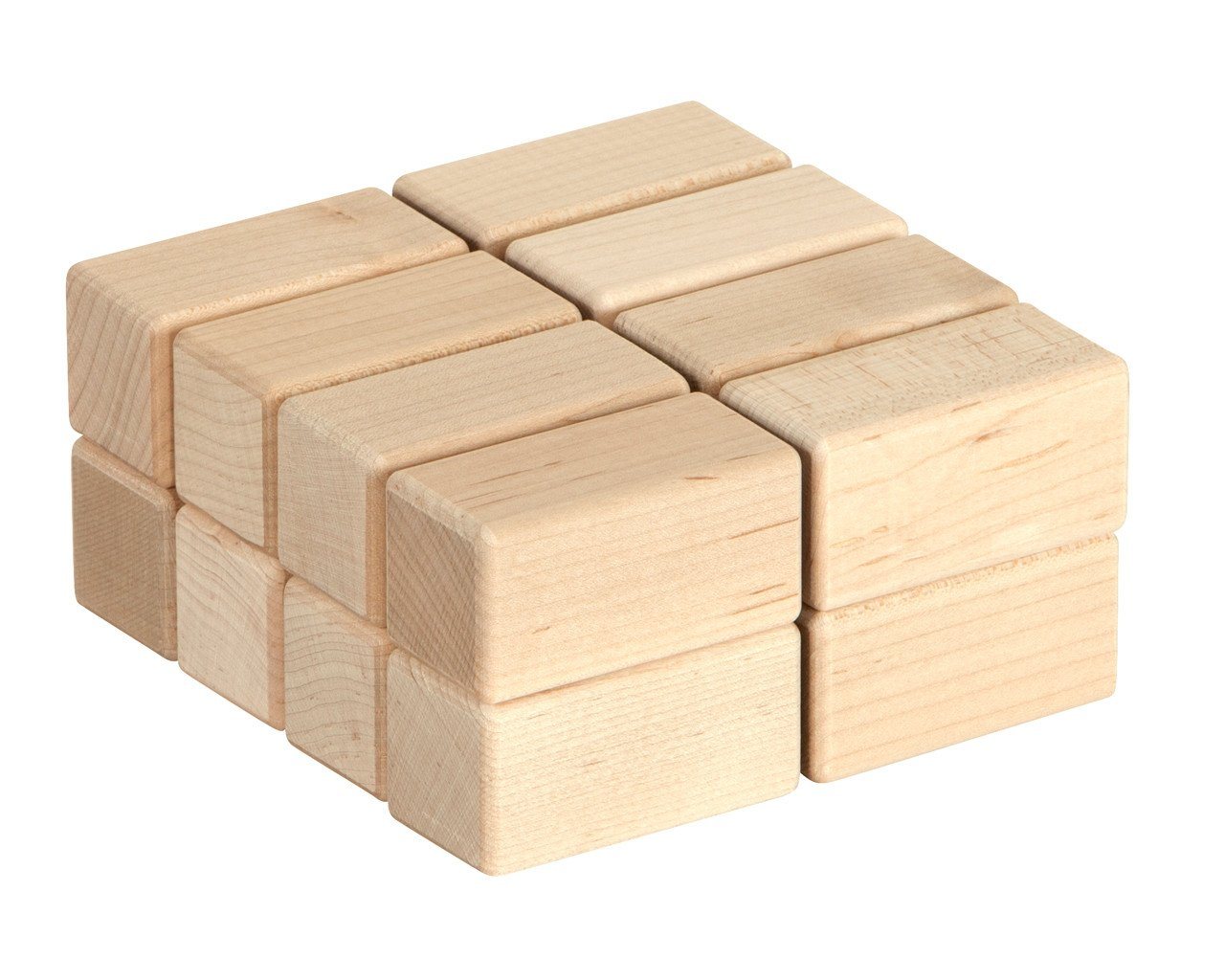Community Playthings Set of 16 Unit Block Half Pillars - louisekool