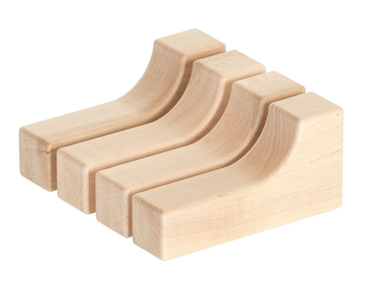 Community Playthings Set of 4 Unit Block Half Roman Arches - louisekool