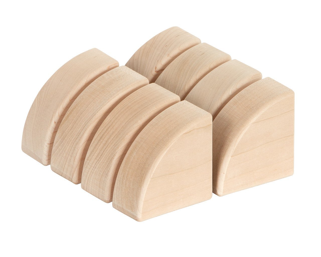 Community Playthings Set of 8 Unit Block Quarter Circles - louisekool