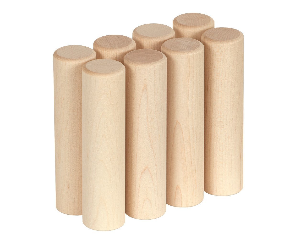 Community Playthings Set of 8 Unit Block Small Cylinders - louisekool