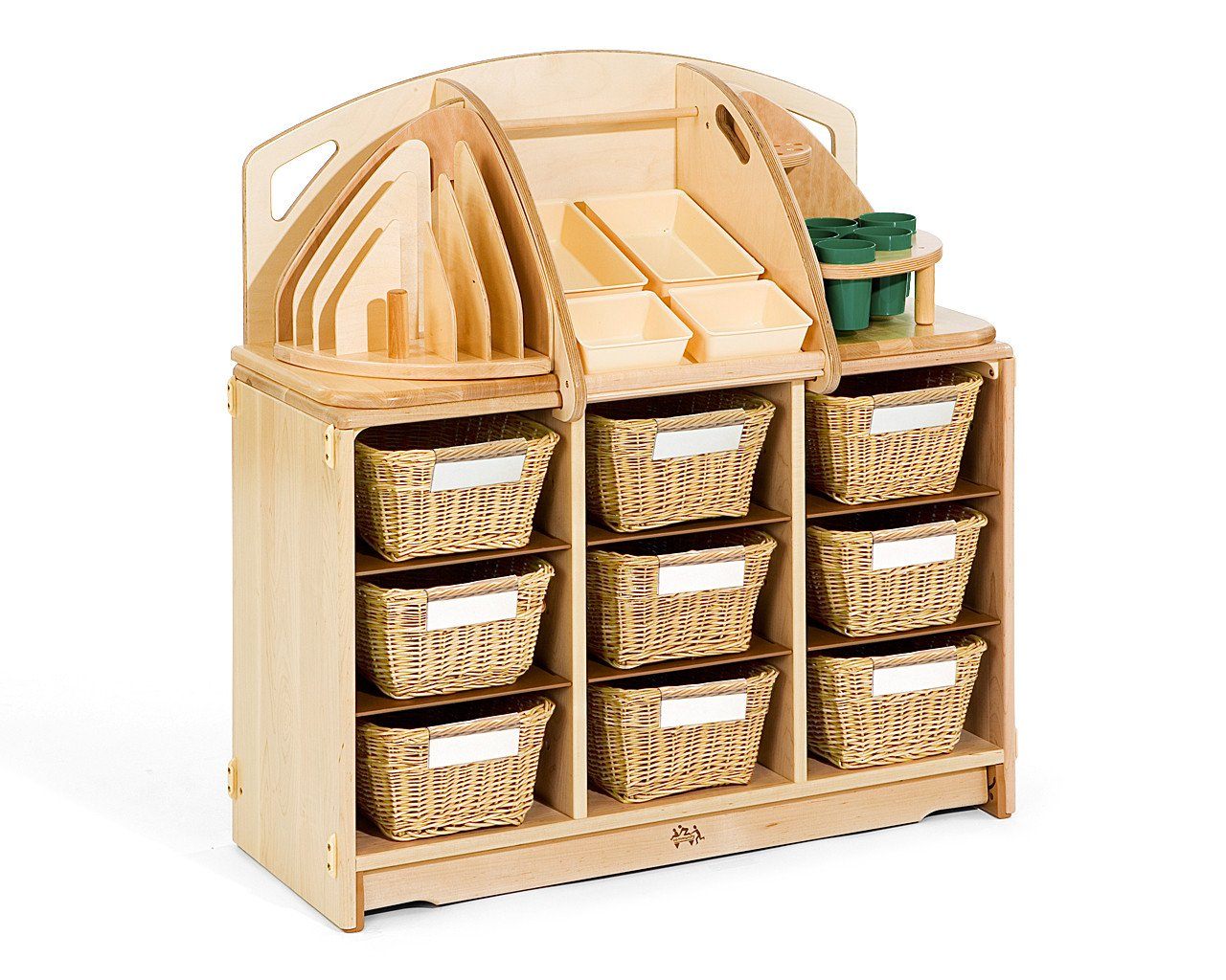Community Playthings Supply Unit 3 w/ totes or baskets - louisekool