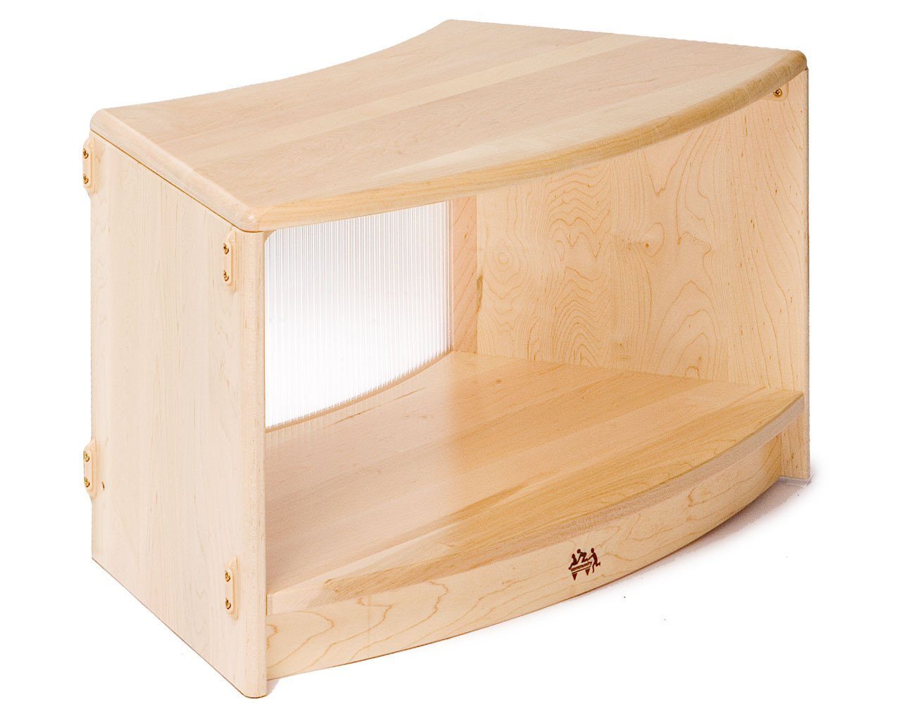 Community Playthings Translucent Back Sweep Shelf 16" - louisekool