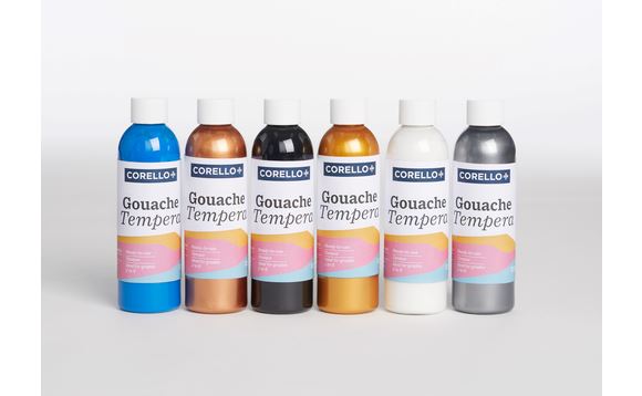 Corello+ Tempera Complementary Colours - louisekool