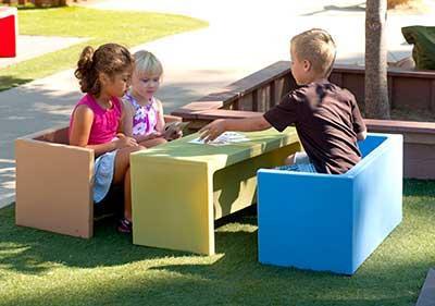 Cozy Woodland Adapta-Bench - Set of 3 - louisekool