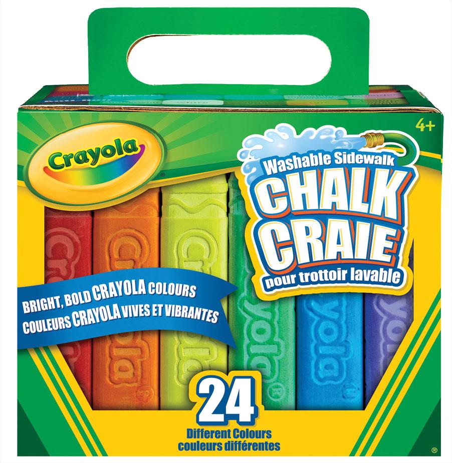 Crayola Sidewalk Chalks - louisekool