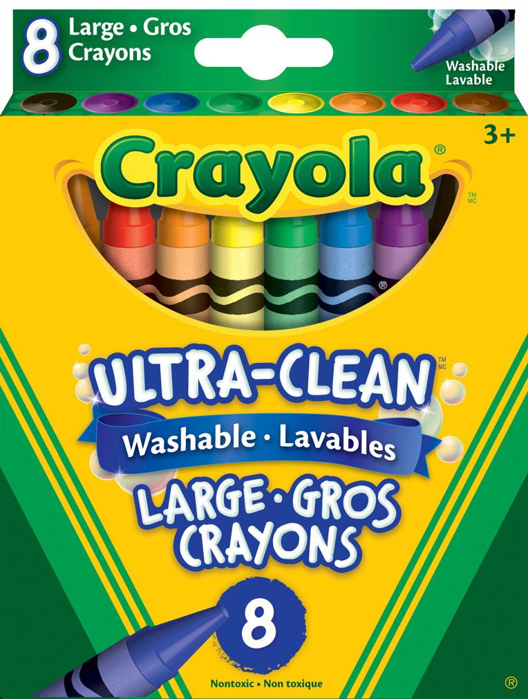 Crayola Washable Wax Crayons - louisekool