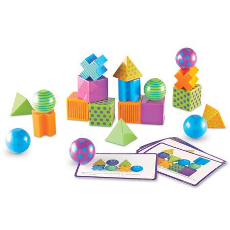 Critical Thinking Block Activity Game - 20 Pieces - louisekool