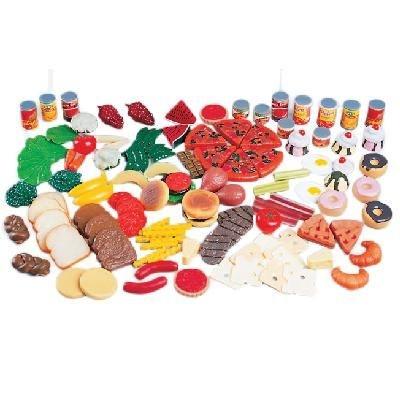 Deluxe Mini Playfood Assortment - 130 Pieces - louisekool