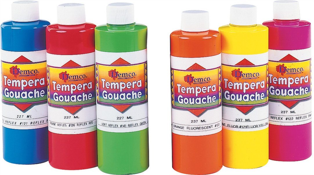 Demco Fluorescent Tempera - louisekool