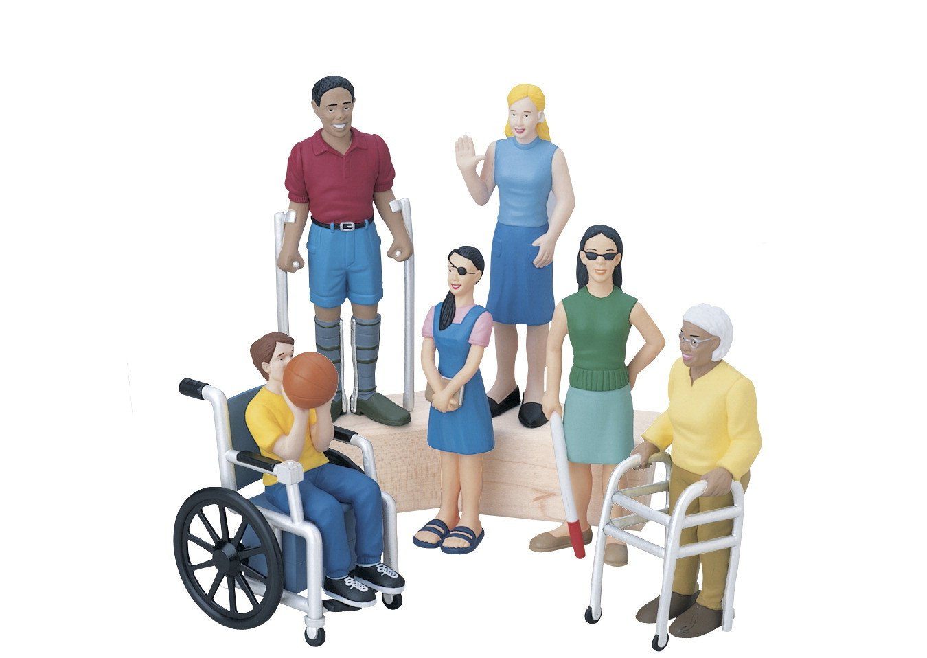 Diverse Abilities Figures - Set of 6 - louisekool