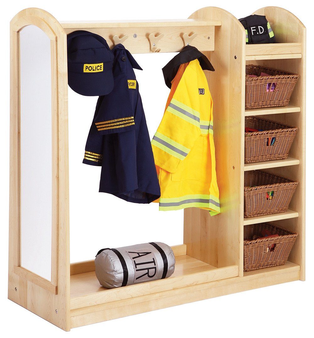 Dress-Up Center with 4 Baskets - louisekool