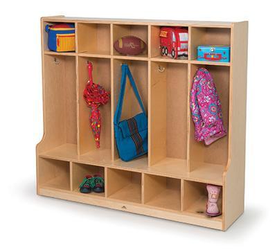 Easy Seat Five Section Coat Locker/Cubby - louisekool