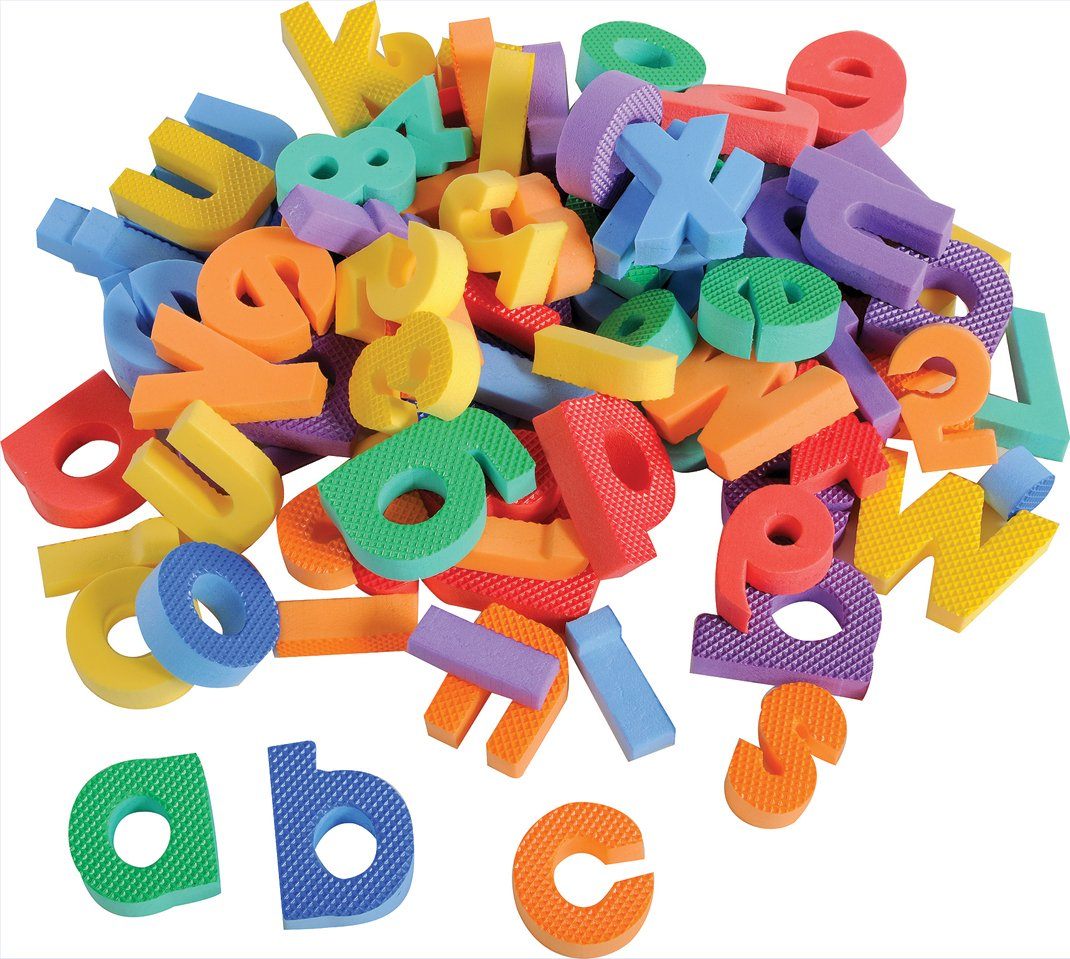 Float & Stick Numbers and Letters - louisekool